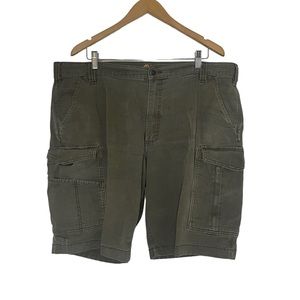 Carhartt Relaxed Fit Cargo Shorts SZ 40 Olive Green